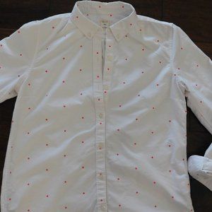 GAP 100% Organic Cotton Boyfriend Shirt